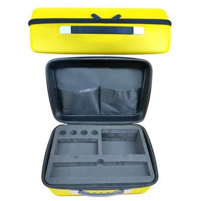 Durable Yellow Pu Leather With Protected Hard Eva Packaging Tool Carry Case